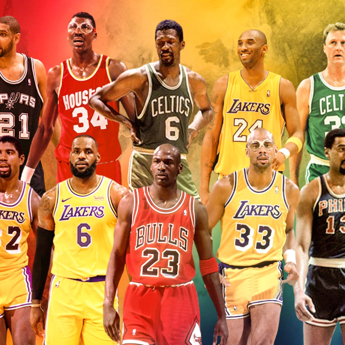 Top 10 NBA Players with stats all time Number one is Not LeBron James